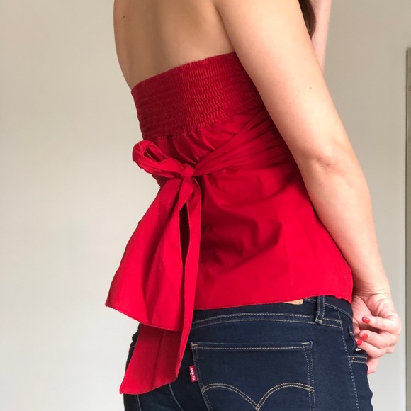 Forever 21 Red Tube Top - Picture 5 of 5